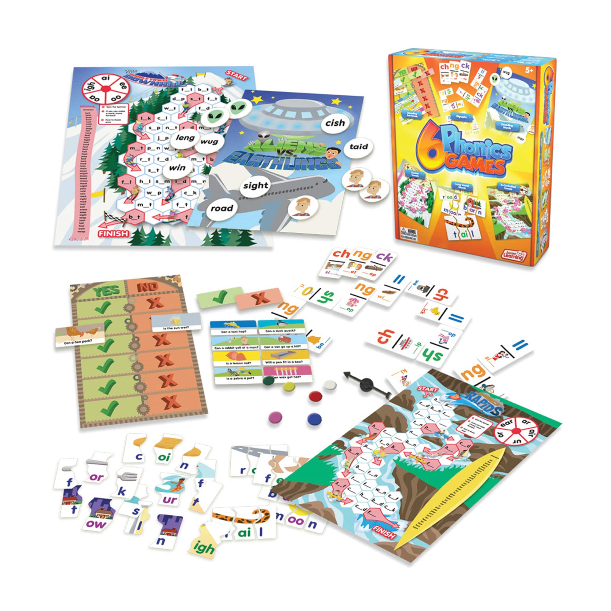 6 Phonics Games